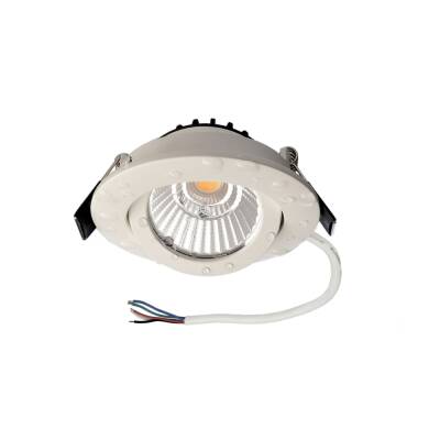 Deko-Light Deko-Light, Einbaustrahler, Dione IP44, 7,0 W, RGB+3000 K, Weiß, 400 lm, Spannungskonstant, Eingangsspannung: 24 V/DC, Aluminium, IP 20, IP 44