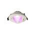 Deko-Light, Einbaustrahler, Dione IP44, 7,0 W, RGB+3000 K, Weiß, 400 lm, Spannungskonstant, Eingangsspannung: 24 V/DC, Aluminium, IP 20, IP 44