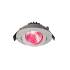 Deko-Light, Einbaustrahler, Dione IP44, 7,0 W, RGB+3000 K, Hellgrau, 400 lm, Spannungskonstant, Eingangsspannung: 24 V/DC, Aluminium, IP 20, IP 44