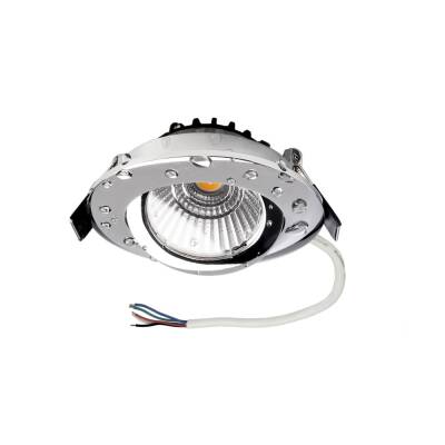 Deko-Light Deko-Light, Einbaustrahler, Dione IP44, 7,0 W, RGB+3000 K, Chrom, 400 lm, Spannungskonstant, Eingangsspannung: 24 V/DC, Aluminium, IP 20, IP 44