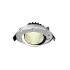 Deko-Light, Einbaustrahler, Dione IP44, 7,0 W, RGB+3000 K, Chrom, 400 lm, Spannungskonstant, Eingangsspannung: 24 V/DC, Aluminium, IP 20, IP 44