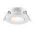 Deko-Light, Einbaustrahler, Surtur Tilt 68, 6 W, DIM, 2700/3000/4000 K, Weiß, 520 lm, Eingangsspannung: 220-240 V/AC, Polycarbonat, IP 20, IP 44