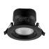 Deko-Light, Einbaustrahler, Surtur Tilt 83, 9 W, DIM, 2700/3000/4000 K, Schwarz, 900 lm, Eingangsspannung: 220-240 V/AC, Polycarbonat, Polyamid, IP 20, IP 44