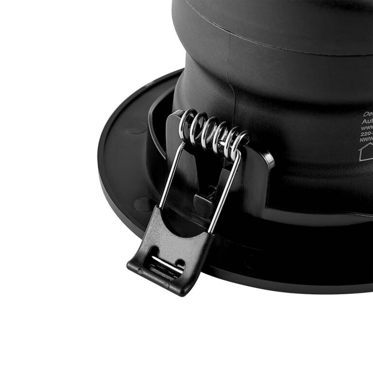 Deko-Light Deko-Light, Einbaustrahler, Surtur Tilt 83, 9 W, DTW, 1800-2700 K, Schwarz, 360 lm, Eingangsspannung: 220-240 V/AC, Polycarbonat, Polyamid, IP 20, IP 44