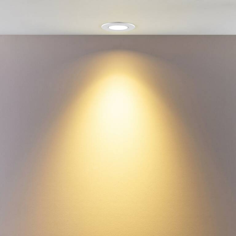 Deko-Light Deko-Light, Einbaustrahler, Tarvos 100, 10,5 W, 2700 K, 45 Grad, Weiß, 1290 lm, Eingangsspannung: 220-240 V/AC, Aluminium, IP 20