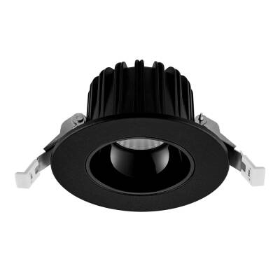 Deko-Light Deko-Light, Einbaustrahler, Tarvos 100, 10,5 W, DALI, 2700 K, 45 Grad, Schwarz, 1290 lm, Eingangsspannung: 220-240 V/AC, Aluminium, IP 20