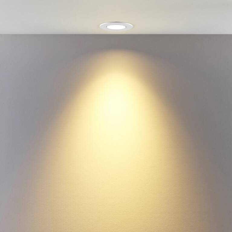 Deko-Light Deko-Light, Einbaustrahler, Tarvos 100, 10,5 W, 3000 K, 45 Grad, Weiß, 1310 lm, Eingangsspannung: 220-240 V/AC, Aluminium, IP 20