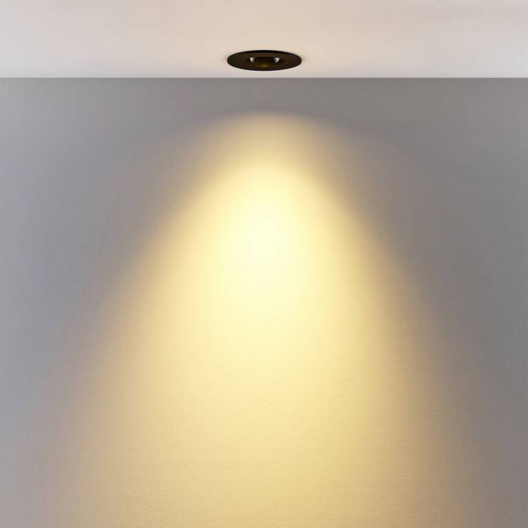 Deko-Light Deko-Light, Einbaustrahler, Tarvos 100, 10,5 W, DALI, 3000 K, 45 Grad, Schwarz, 1310 lm, Eingangsspannung: 220-240 V/AC, Aluminium, IP 20