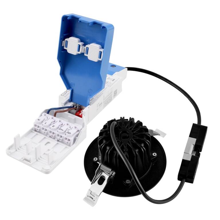 Deko-Light Deko-Light, Einbaustrahler, Tarvos 100, 10,5 W, 4000 K, 45 Grad, Schwarz, 1360 lm, Eingangsspannung: 220-240 V/AC, Aluminium, IP 20