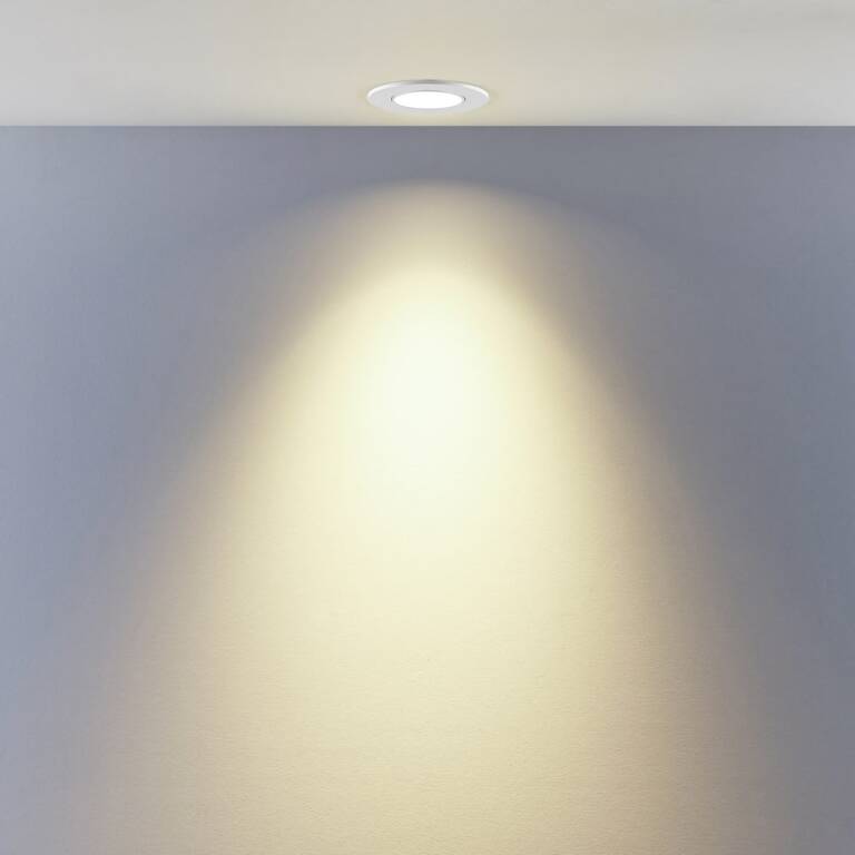 Deko-Light Deko-Light, Einbaustrahler, Tarvos 100, 10,5 W, DALI, 4000 K, 45 Grad, Weiß, 1360 lm, Eingangsspannung: 220-240 V/AC, Aluminium, IP 20