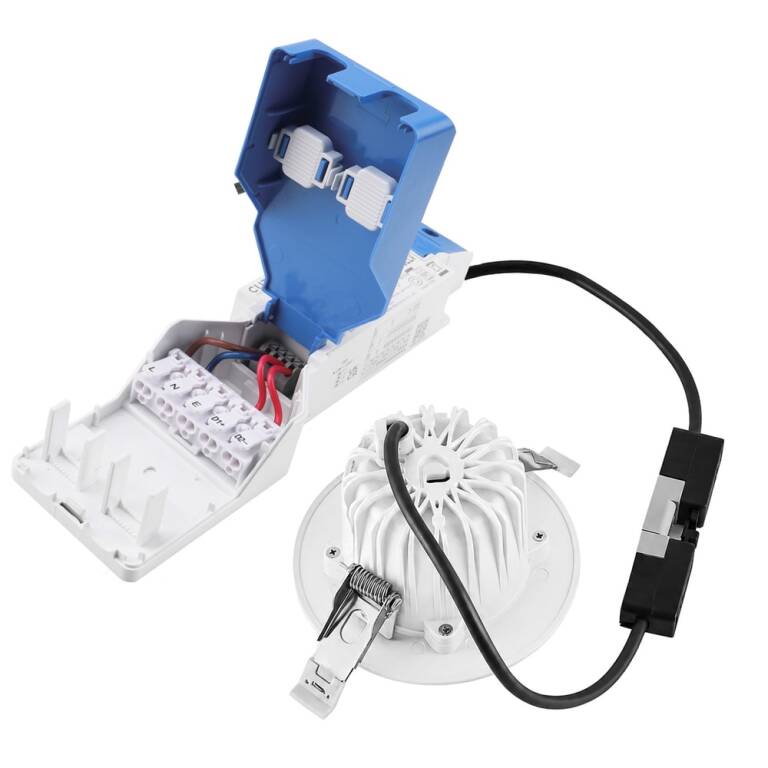 Deko-Light Deko-Light, Einbaustrahler, Tarvos 100, 10,5 W, DALI, 4000 K, 45 Grad, Weiß, 1360 lm, Eingangsspannung: 220-240 V/AC, Aluminium, IP 20