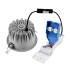 Deko-Light, Einbaustrahler, Tarvos 150, 14,5 W, 3000 K, 45 Grad, Hellgrau, 1750 lm, Eingangsspannung: 220-240 V/AC, Aluminium, IP 20