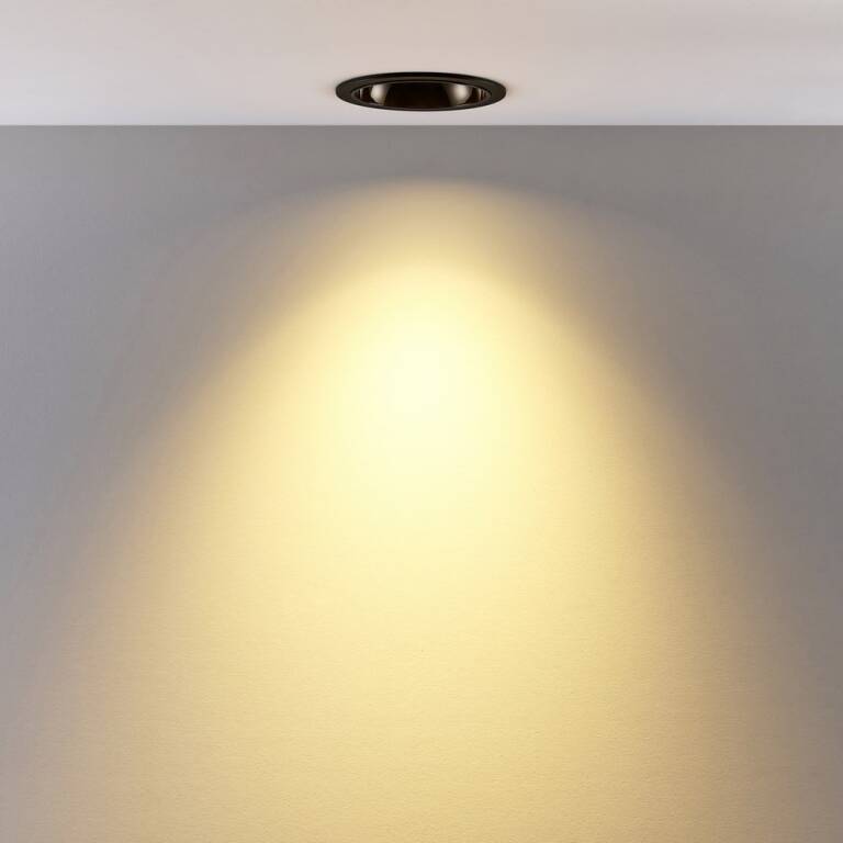Deko-Light Deko-Light, Einbaustrahler, Tarvos 150, 14,5 W, DALI, 3000 K, 45 Grad, Schwarz, 1750 lm, Eingangsspannung: 220-240 V/AC, Aluminium, IP 20