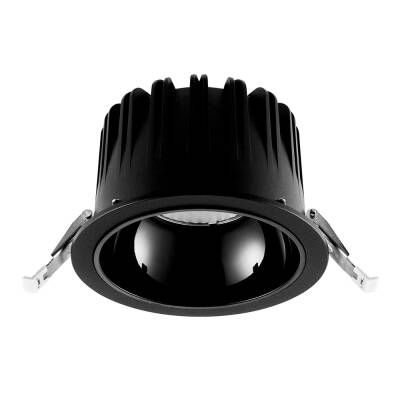 Deko-Light Deko-Light, Einbaustrahler, Tarvos 150, 14,5 W, DALI, 3000 K, 45 Grad, Schwarz, 1750 lm, Eingangsspannung: 220-240 V/AC, Aluminium, IP 20