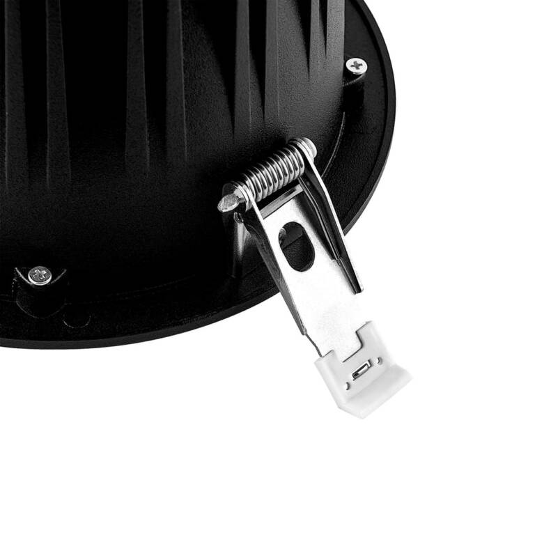 Deko-Light Deko-Light, Einbaustrahler, Tarvos 150, 14,5 W, DALI, 4000 K, 45 Grad, Schwarz, 1810 lm, Eingangsspannung: 220-240 V/AC, Aluminium, IP 20