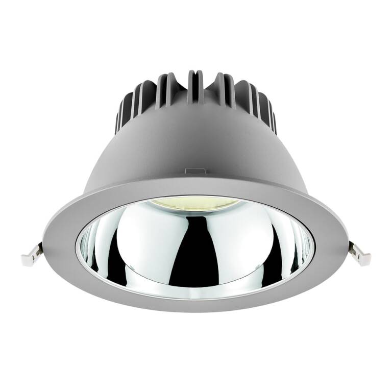 Deko-Light Deko-Light, Einbaustrahler, Tarvos 240, 25 W, DALI, 3000 K, 45 Grad, Hellgrau, 3070 lm, Eingangsspannung: 220-240 V/AC, Aluminium, IP 20