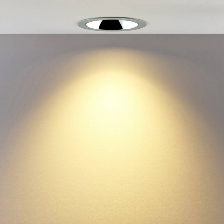 Deko-Light Deko-Light, Einbaustrahler, Tarvos 240, 25 W, DALI, 3000 K, 45 Grad, Hellgrau, 3070 lm, Eingangsspannung: 220-240 V/AC, Aluminium, IP 20