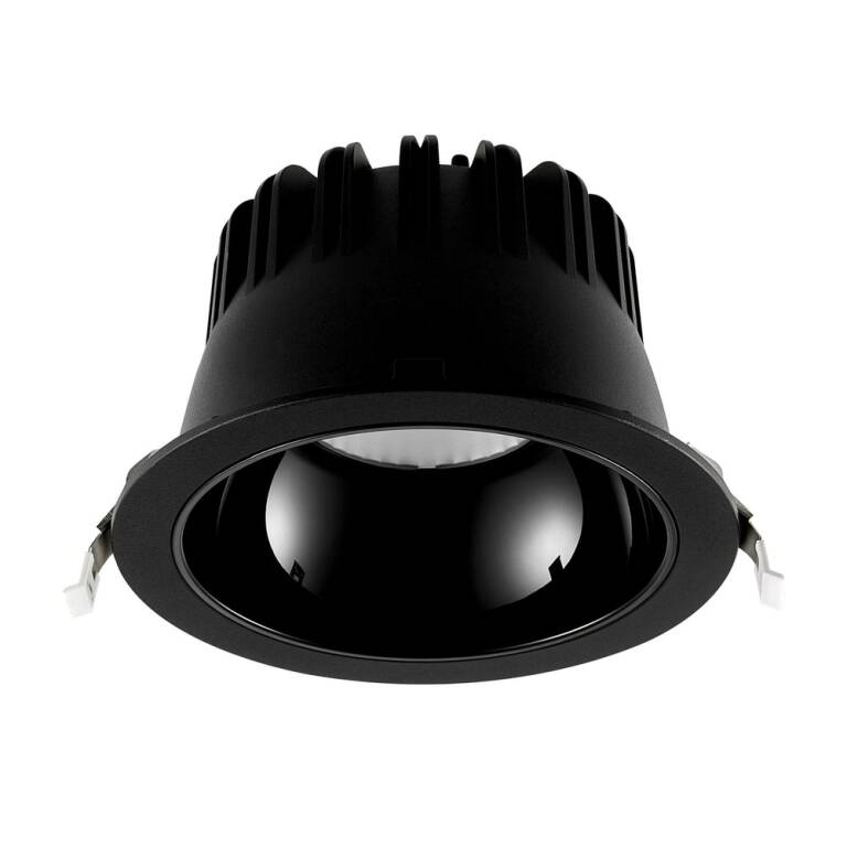 Deko-Light Deko-Light, Einbaustrahler, Tarvos 190, 21,5 W, 2700 K, 45 Grad, Schwarz, 1590 lm, Eingangsspannung: 220-240 V/AC, Aluminium, IP 20