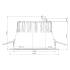 Deko-Light, Einbaustrahler, Tarvos 190, 21,5 W, 3000 K, 45 Grad, Schwarz, 2630 lm, Eingangsspannung: 220-240 V/AC, Aluminium, IP 20