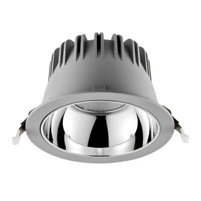 Deko-Light Deko-Light, Einbaustrahler, Tarvos 190, 21,5 W, DALI, 4000 K, 45 Grad, Hellgrau, 2720 lm, Eingangsspannung: 220-240 V/AC, Aluminium, IP 20