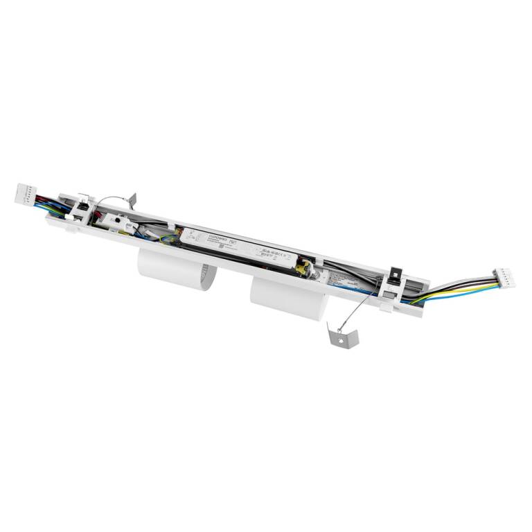 Deko-Light Deko-Light, Lichtbandsystem, Sanotrunk Universal Spot Double, 60 W, 4000 K, Weiß, 8580 lm, Eingangsspannung: 198-264 V/AC, Aluminium, IP 40