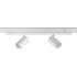 Deko-Light, Lichtbandsystem, Sanotrunk Universal Spot Double, 60 W, 4000 K, Weiß, 8580 lm, Eingangsspannung: 198-264 V/AC, Aluminium, IP 40