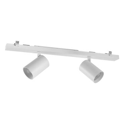 Deko-Light Deko-Light, Lichtbandsystem, Sanotrunk Universal Spot Double, 60 W, DALI, 4000 K, Weiß, 8580 lm, Eingangsspannung: 180-264 V/AC, Aluminium, IP 40
