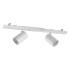 Deko-Light, Lichtbandsystem, Sanotrunk Universal Spot Double, 60 W, DALI, 4000 K, Weiß, 8580 lm, Eingangsspannung: 180-264 V/AC, Aluminium, IP 40