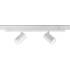Deko-Light, Lichtbandsystem, Sanotrunk Universal Spot Double, 60 W, DALI, 4000 K, Weiß, 8580 lm, Eingangsspannung: 180-264 V/AC, Aluminium, IP 40