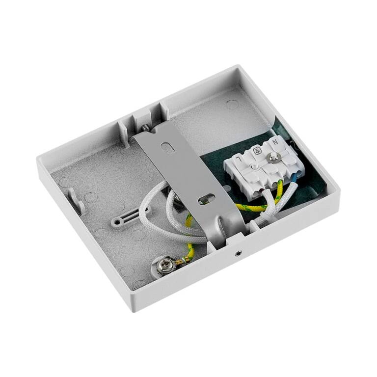 Deko-Light Deko-Light, Deckenaufbauleuchte, Can Tilt Square Base, 1x 7,5 W GU10, Weiß, Eingangsspannung: 220-240 V/AC, Aluminium, IP 20