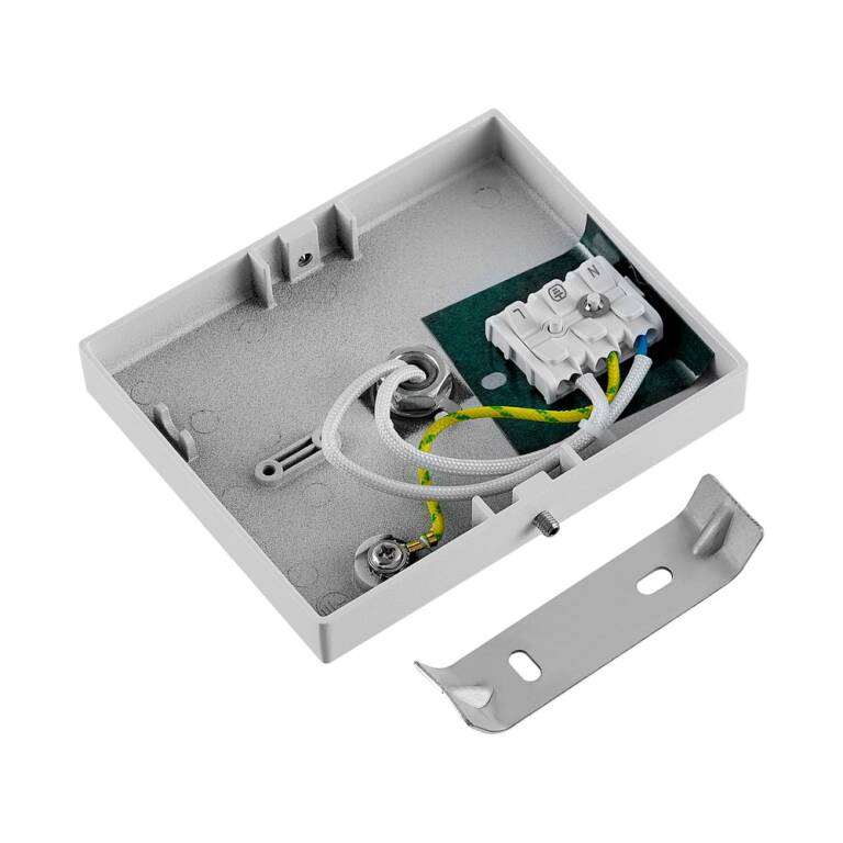 Deko-Light Deko-Light, Deckenaufbauleuchte, Can Tilt Square Base, 1x 7,5 W GU10, Weiß, Eingangsspannung: 220-240 V/AC, Aluminium, IP 20