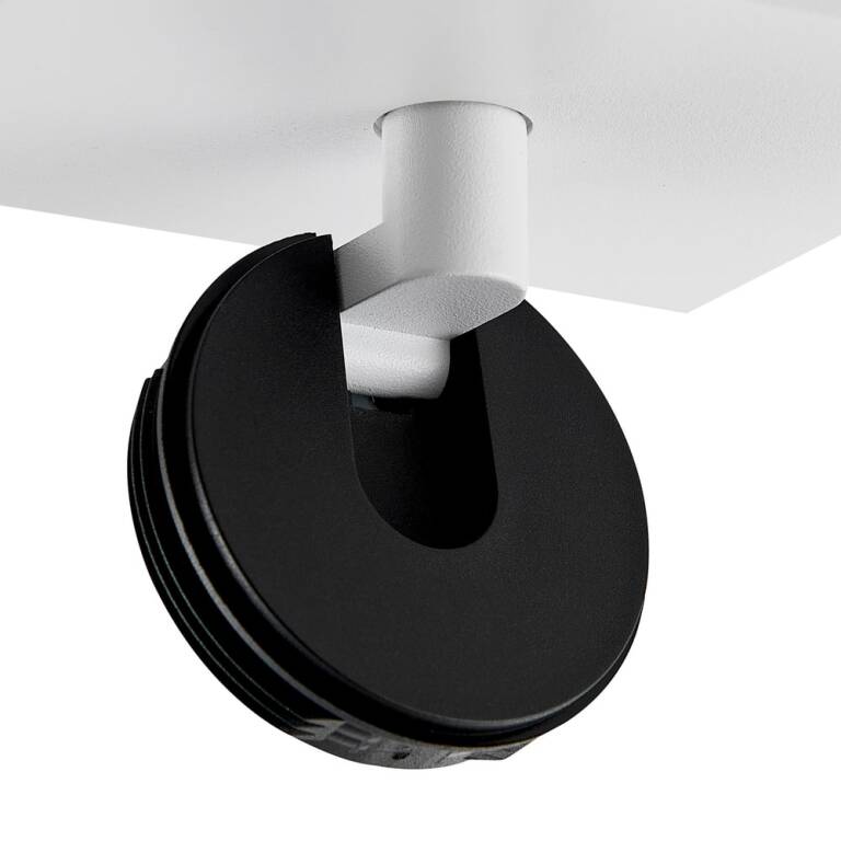 Deko-Light Deko-Light, Deckenaufbauleuchte, Can Tilt Square Base, 1x 7,5 W GU10, Weiß, Eingangsspannung: 220-240 V/AC, Aluminium, IP 20