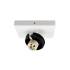 Deko-Light, Deckenaufbauleuchte, Can Tilt Square Base, 1x 7,5 W GU10, Weiß, Eingangsspannung: 220-240 V/AC, Aluminium, IP 20