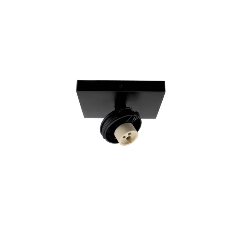 Deko-Light Deko-Light, Deckenaufbauleuchte, Can Tilt Square Base, 1x 7,5 W GU10, Schwarz, Eingangsspannung: 220-240 V/AC, Aluminium, IP 20