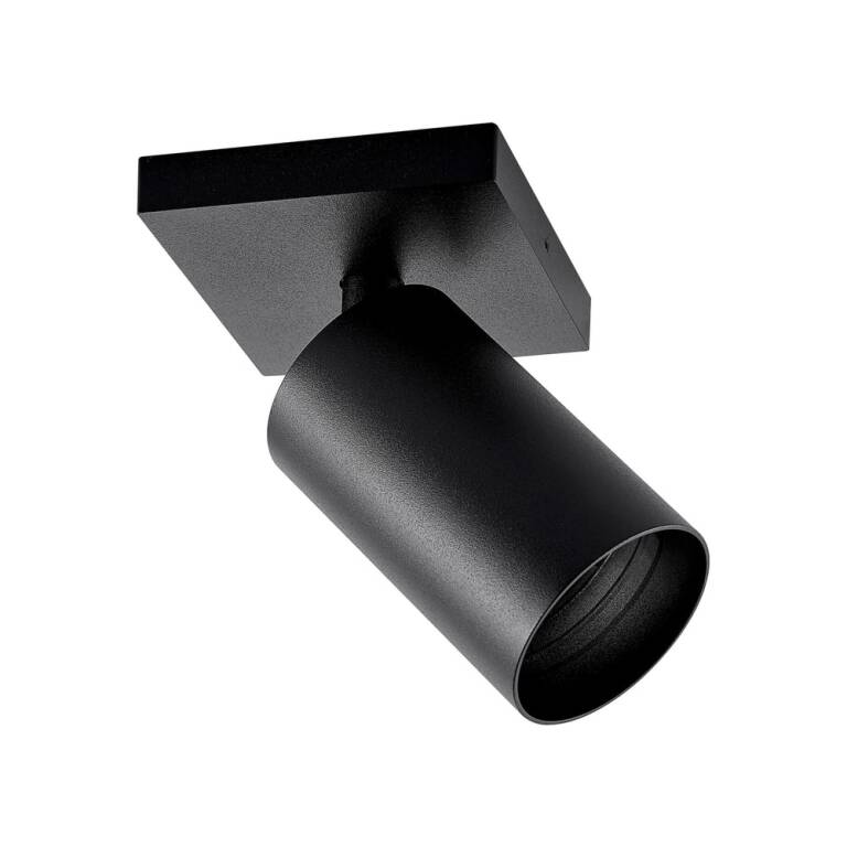 Deko-Light Deko-Light, Deckenaufbauleuchte, Can Tilt Square Base, 1x 7,5 W GU10, Schwarz, Eingangsspannung: 220-240 V/AC, Aluminium, IP 20