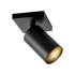 Deko-Light, Deckenaufbauleuchte, Can Tilt Square Base, 1x 7,5 W GU10, Schwarz, Eingangsspannung: 220-240 V/AC, Aluminium, IP 20