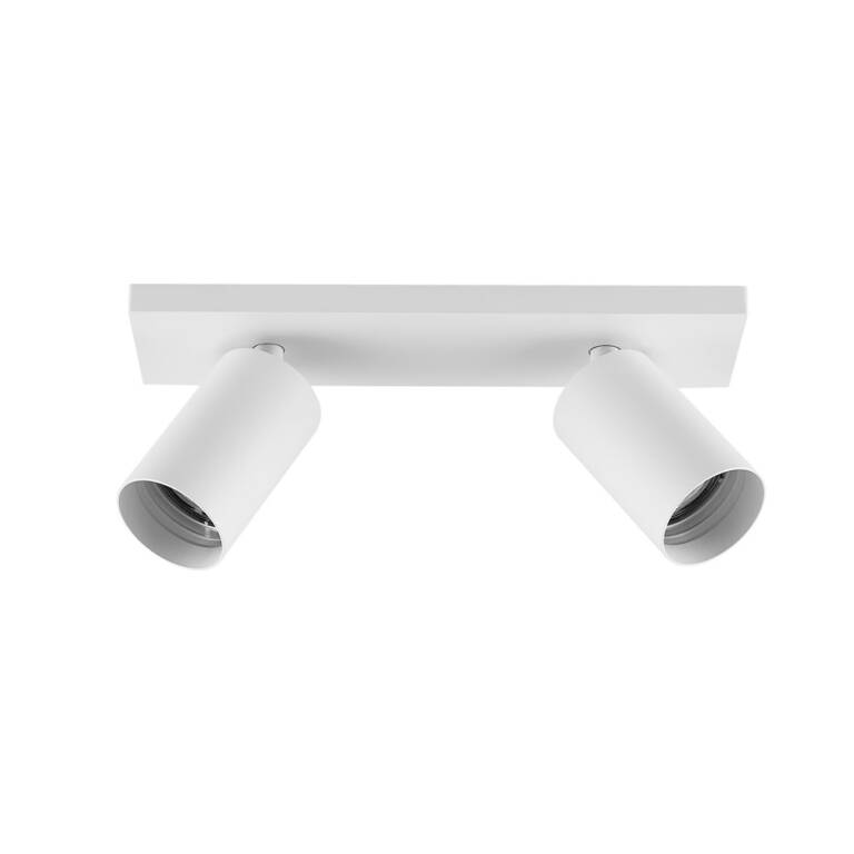 Deko-Light Deko-Light, Deckenaufbauleuchte, Can Tilt Square Base, 2x 7,5 W GU10, Weiß, Eingangsspannung: 220-240 V/AC, Aluminium, IP 20