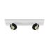 Deko-Light, Deckenaufbauleuchte, Can Tilt Square Base, 2x 7,5 W GU10, Weiß, Eingangsspannung: 220-240 V/AC, Aluminium, IP 20