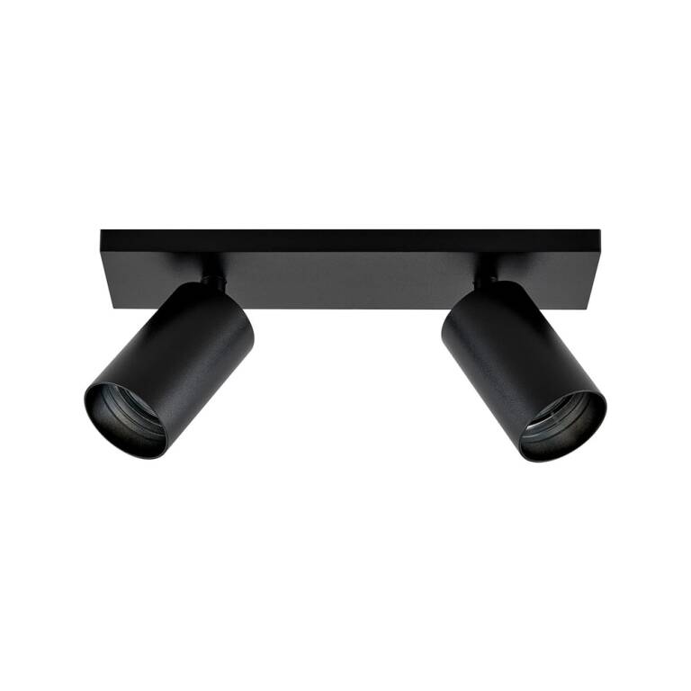 Deko-Light Deko-Light, Deckenaufbauleuchte, Can Tilt Square Base, 2x 7,5 W GU10, Schwarz, Eingangsspannung: 220-240 V/AC, Aluminium, IP 20