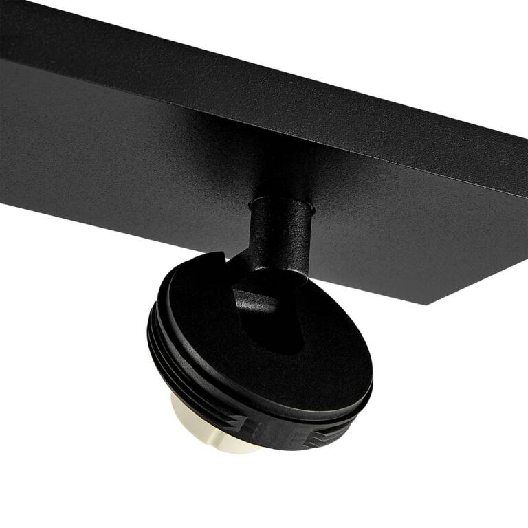 Deko-Light Deko-Light, Deckenaufbauleuchte, Can Tilt Square Base, 2x 7,5 W GU10, Schwarz, Eingangsspannung: 220-240 V/AC, Aluminium, IP 20