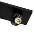 Deko-Light, Deckenaufbauleuchte, Can Tilt Square Base, 2x 7,5 W GU10, Schwarz, Eingangsspannung: 220-240 V/AC, Aluminium, IP 20