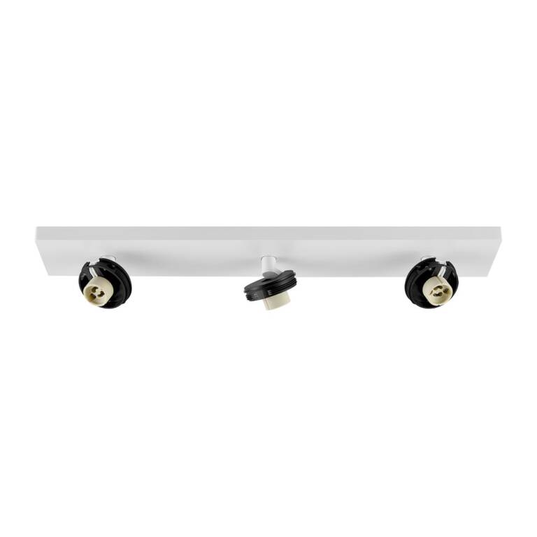 Deko-Light Deko-Light, Deckenaufbauleuchte, Can Tilt Square Base, 3x 7,5 W GU10, Weiß, Eingangsspannung: 220-240 V/AC, Aluminium, IP 20