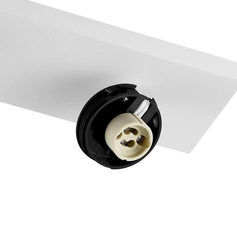 Deko-Light Deko-Light, Deckenaufbauleuchte, Can Tilt Square Base, 3x 7,5 W GU10, Weiß, Eingangsspannung: 220-240 V/AC, Aluminium, IP 20