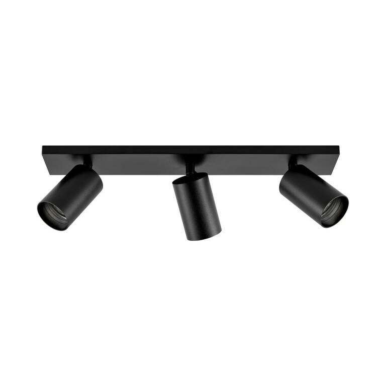 Deko-Light Deko-Light, Deckenaufbauleuchte, Can Tilt Square Base, 3x 7,5 W GU10, Schwarz, Eingangsspannung: 220-240 V/AC, Aluminium, IP 20
