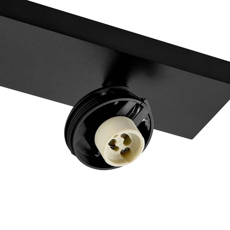 Deko-Light Deko-Light, Deckenaufbauleuchte, Can Tilt Square Base, 3x 7,5 W GU10, Schwarz, Eingangsspannung: 220-240 V/AC, Aluminium, IP 20