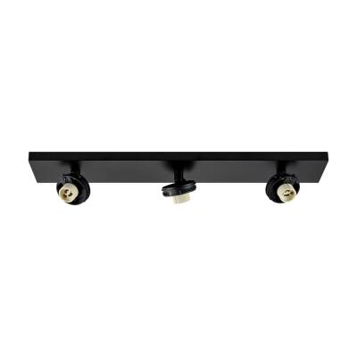 Deko-Light Deko-Light, Deckenaufbauleuchte, Can Tilt Square Base, 3x 7,5 W GU10, Schwarz, Eingangsspannung: 220-240 V/AC, Aluminium, IP 20
