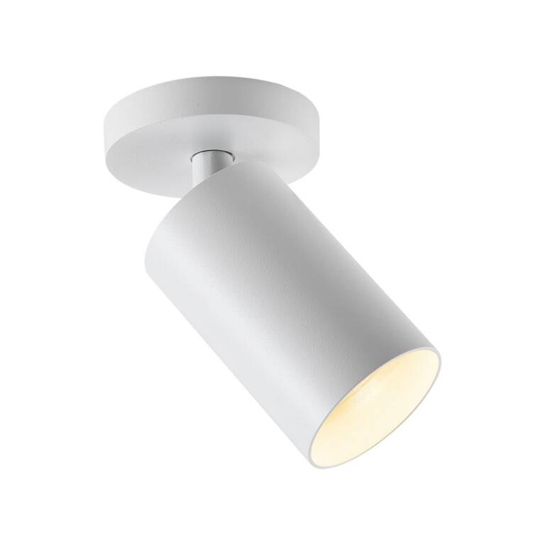 Deko-Light Deko-Light, Deckenaufbauleuchte, Can Tilt Round Base, 1x 7,5 W GU10, Weiß, Eingangsspannung: 220-240 V/AC, Aluminium, IP 20