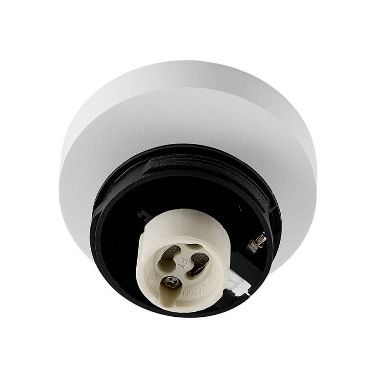 Deko-Light Deko-Light, Deckenaufbauleuchte, Can Tilt Round Base, 1x 7,5 W GU10, Weiß, Eingangsspannung: 220-240 V/AC, Aluminium, IP 20
