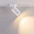 Deko-Light, Deckenaufbauleuchte, Can Tilt Round Base, 1x 7,5 W GU10, Weiß, Eingangsspannung: 220-240 V/AC, Aluminium, IP 20