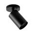 Deko-Light, Deckenaufbauleuchte, Can Tilt Round Base, 1x 7,5 W GU10, Schwarz, Eingangsspannung: 220-240 V/AC, Aluminium, IP 20